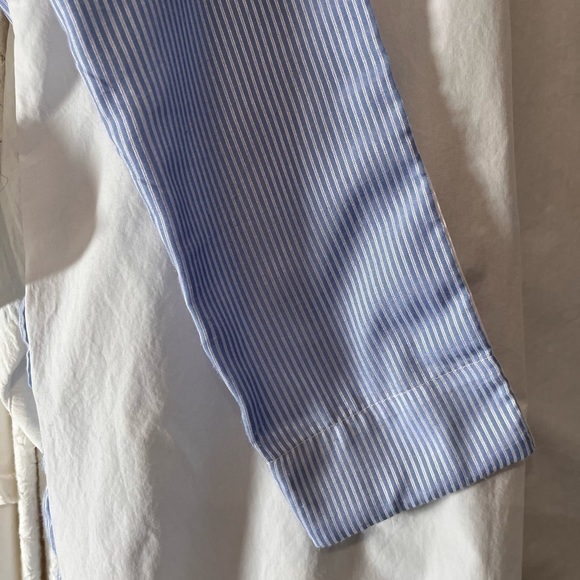 English Factory (Anthropologie) Oversized Cotton Button-up Shirt - Picture 5 of 11